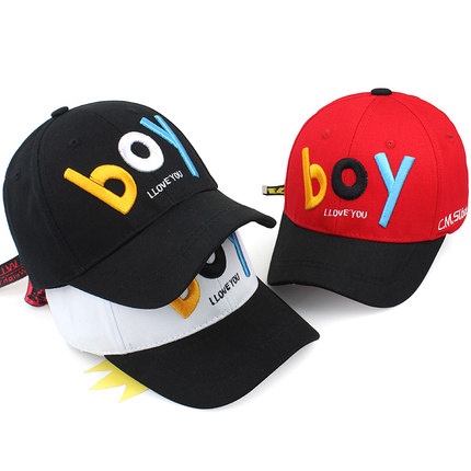 [ L O S K I D S ] TOPI ANAK BASEBALL BORDIR BOY IMPORT