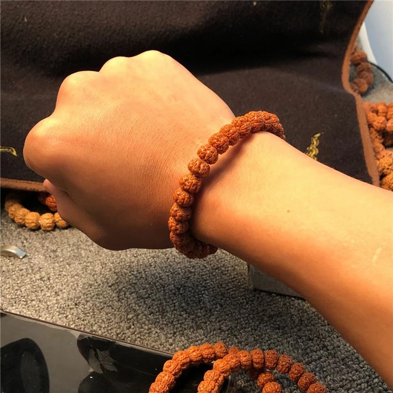 Gelang Manik-Manik Budha Tibet Adjustable Untuk Pria Dan Wanita