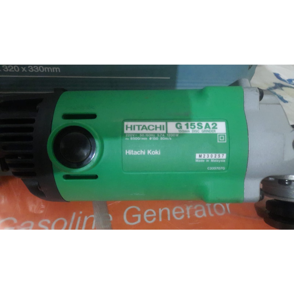 Jual Mesin Gerinda Tangan Inch G Sa Hitachi G Sa Angle Grinder Ex Display Shopee Indonesia