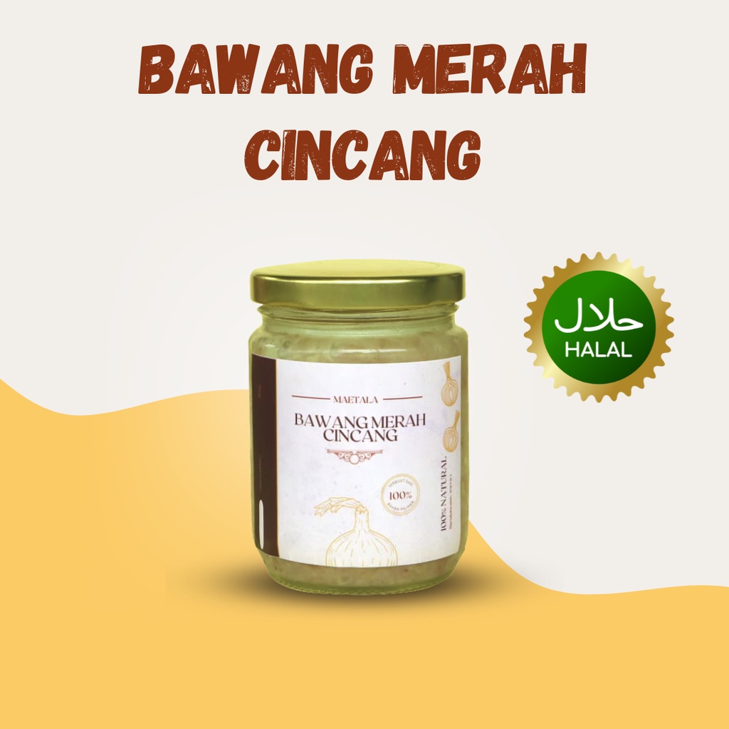 

Maetala - Bawang Merah Cincang dalam minyak / minced shallot in oil