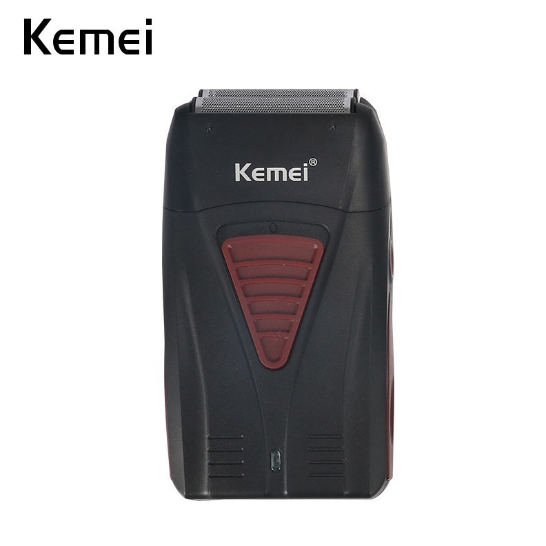 COD Alat Cukur Jenggot Kumis Shaver Electric Kemei KM-3381 Cukuran KM 3381