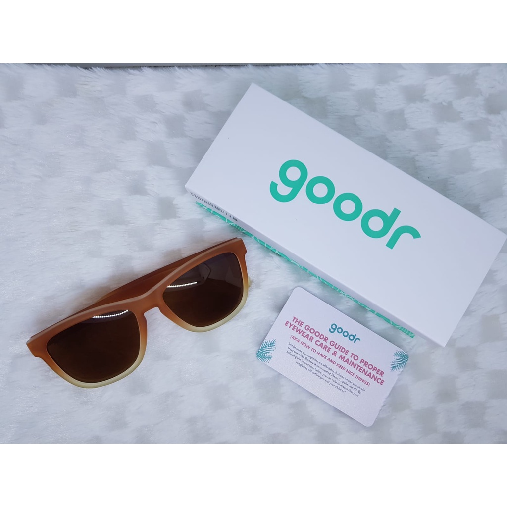 Goodr Kacamata Olahraga OG - Three Parts Tee Goodr Sunglasses kaca mata fashion pria wanita