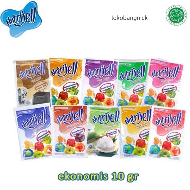 

Nutrijell Jelly Powder Ekonomis All Varian Buah 10gram