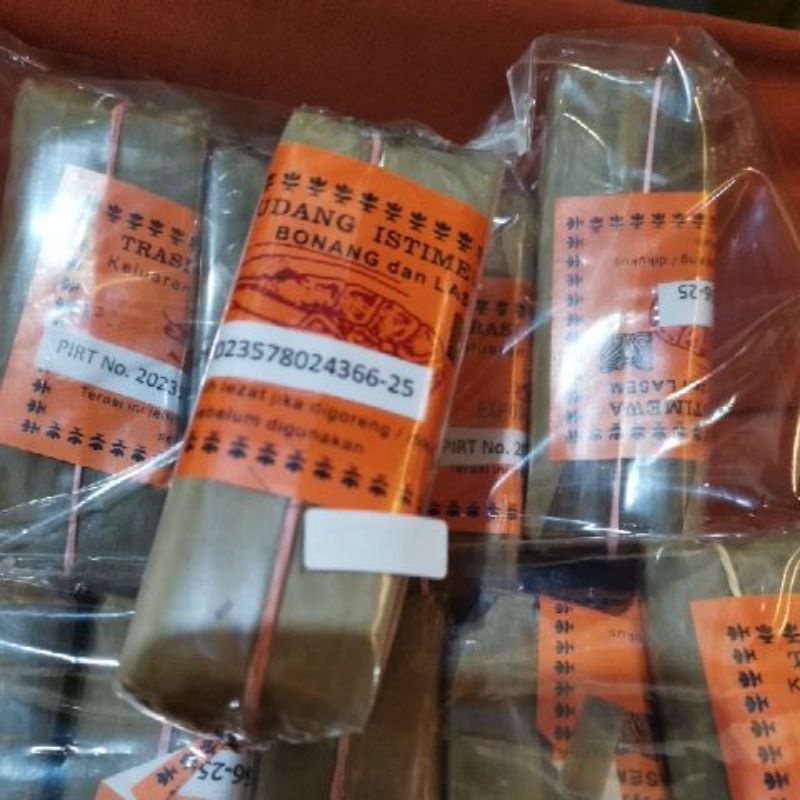 

TERASI UDANG BONANG BUNGKUS DAUN