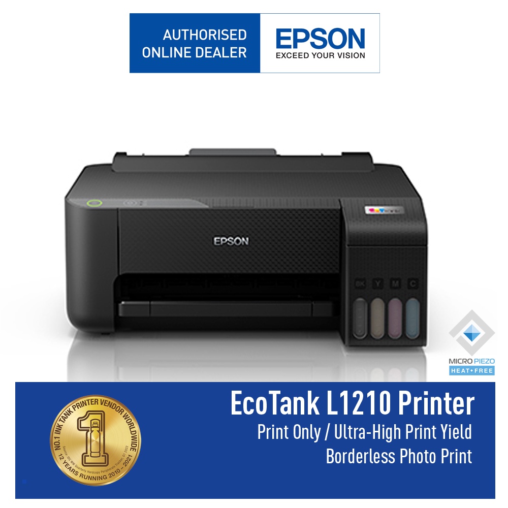 Epson EcoTank L1210 A4 Ink Tank Printer