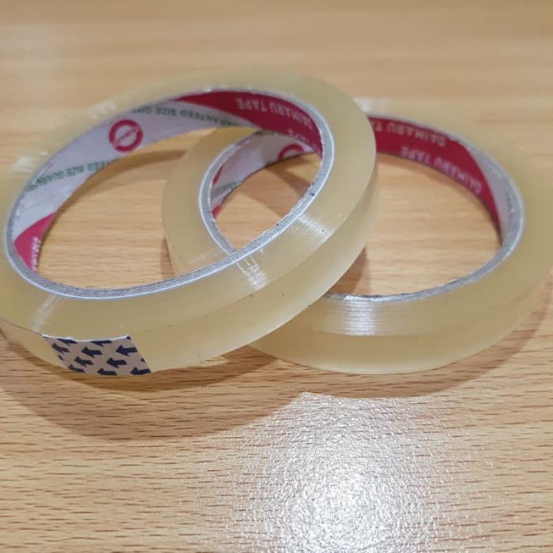 

RG_ISOLASI BENING KECIL 1/2 INCH Solasi Bening Lakban Bening TERMURAH