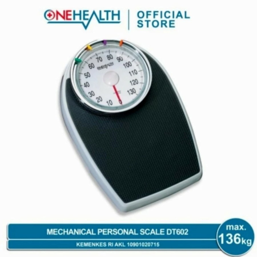 Timbangan Badan Manual Onehealth Timbangan badan Jarum Onehealth DT602 - TImbangan Badan Rumah Sakit - Body Weight Scale Onehealth