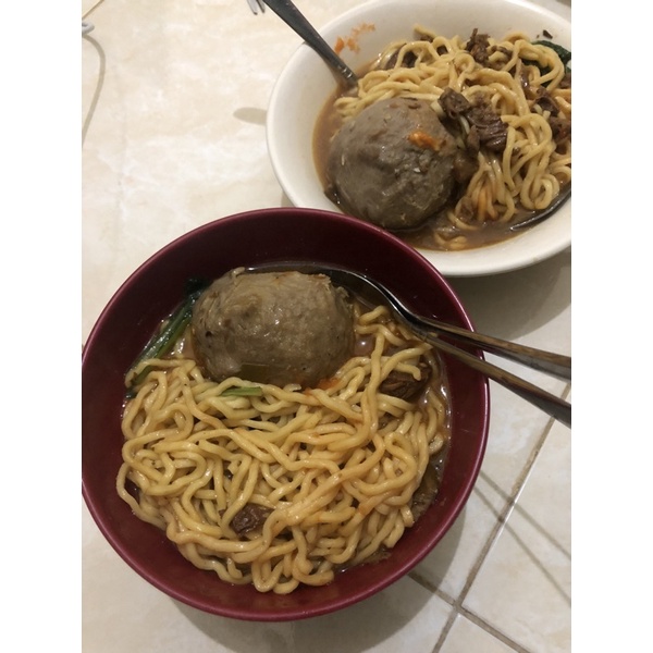 

mie ayam bakso set