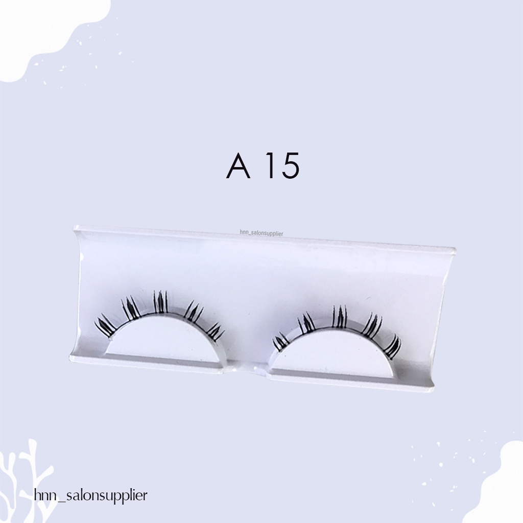 A15 Bulu Mata Palsu Bawah Handmade Natural Salma Eyelashes