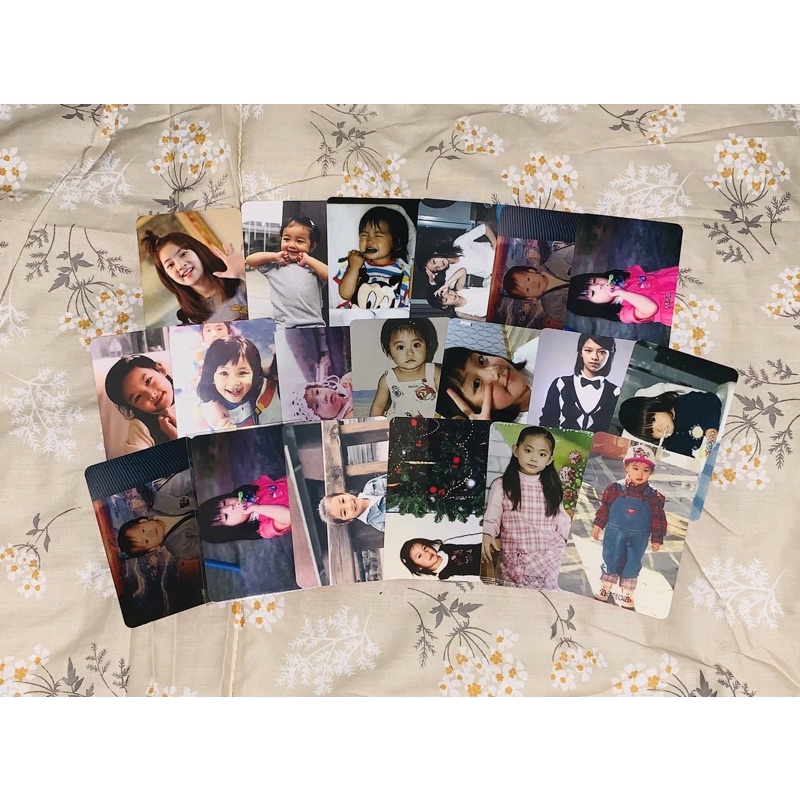 PHOTOCARD TWICE BABY, The Story Begins, Nayeon, Jeongyeon, Momo, Sana, Jihyo, Mina, Dahyun, Chaeyoun