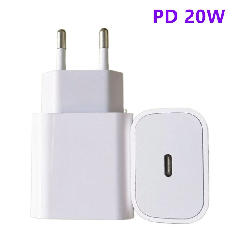 ADAPTOR 20W USB-C FAST CHARGING / KEPALA CHARGER PD20W PORT USB-C FAST CHARGING UNTUK APL,IPH'I.O.S GM-TECK SAMSUNG-M SERIES