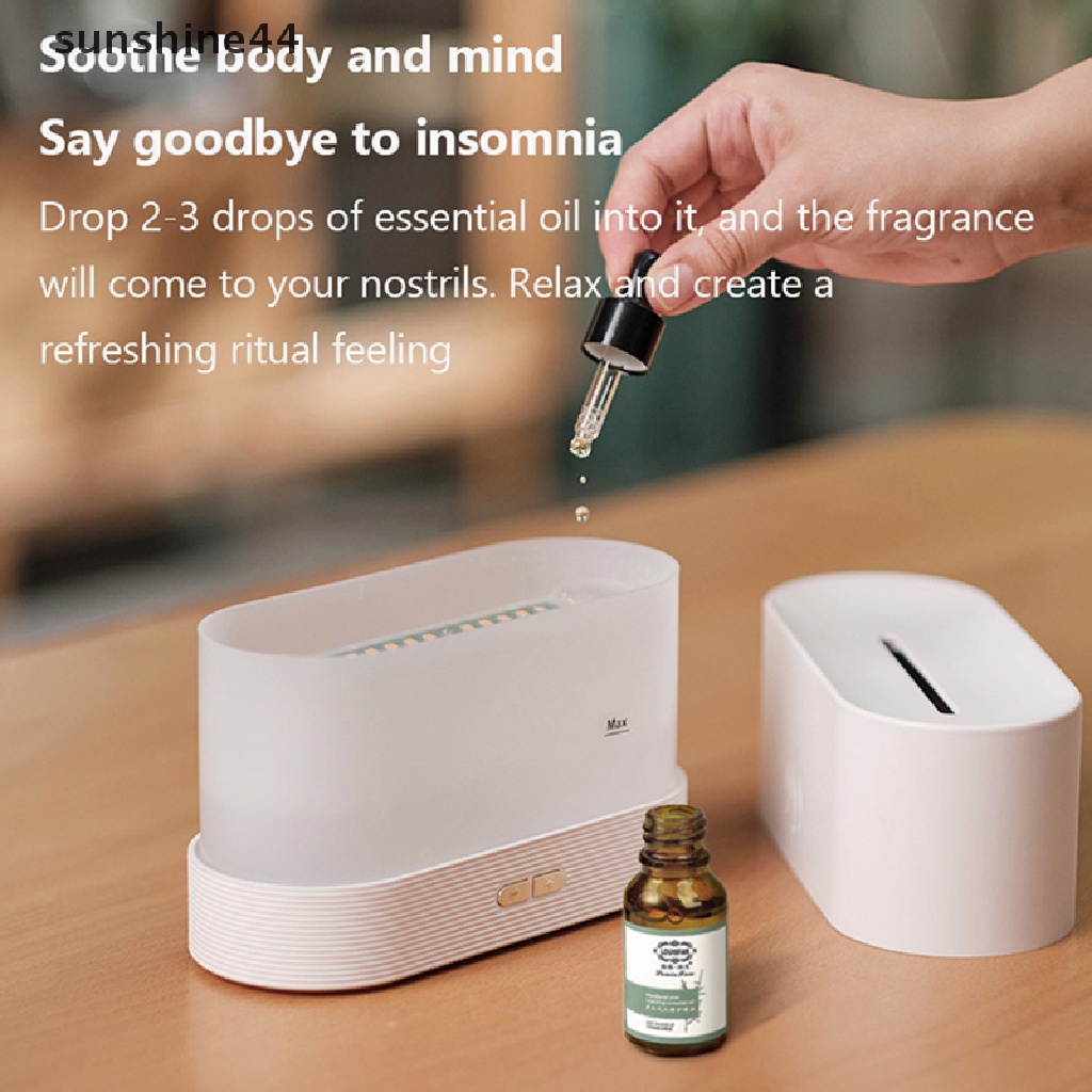 Sunshine Air Humidifier / Aromatik Ultrasonik Dengan Essence Api Untuk Rumah