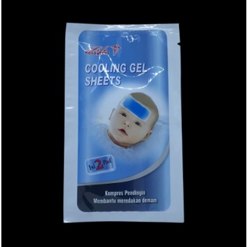 COOLING GEL SHEETS LIFE RESOURCES / KOMPRES PENDINGIN / ALAT KOMPRES ANAK ISI 2PCS