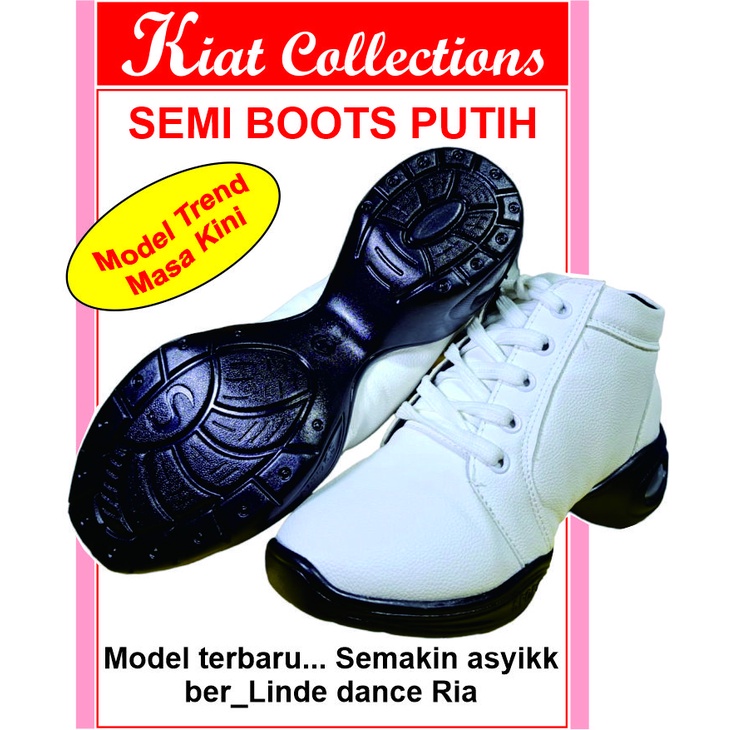 Sepatu Line Dance Semi Boot Dansa Tari Menari Modern Dance Best seller Empuk keren banyak disukai  penari