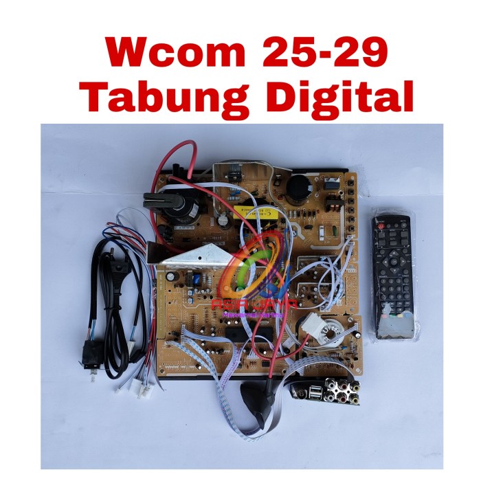 Mesin TV Wcom Toras 25-29 Tabung Digital