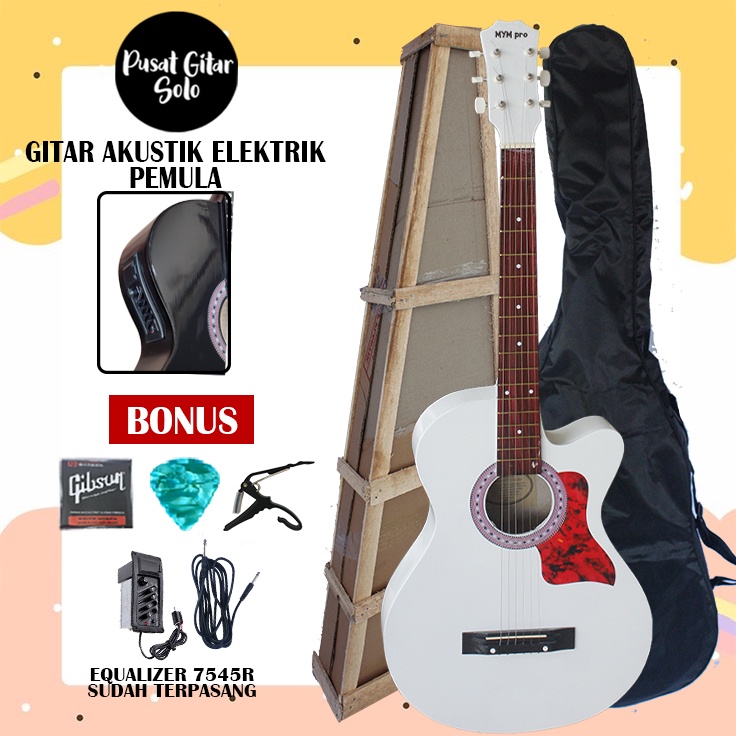 Gitar Pemula Akustik Elektrik Murah Bergaransi