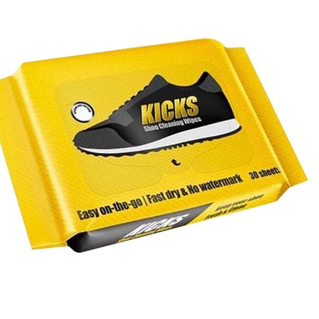 Tissue pembersih sepatu Kicks Wipes 30 Sheets Cleaning Kit For Sneaker