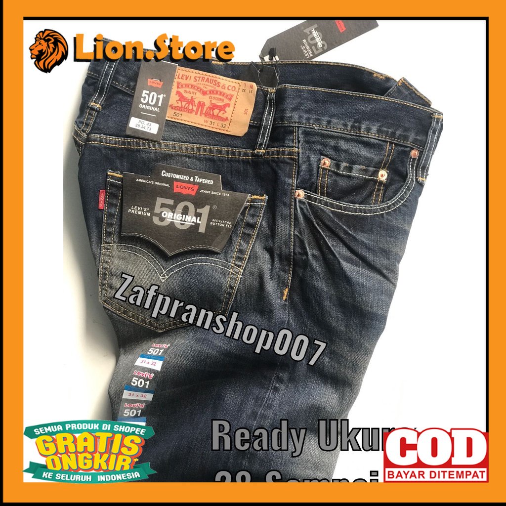 TRENDY CELANA KEKINIAN TERMURAH /COD/CELANA LEVIS 501 ORIGINAL PRIA/CELANA PANJANG 501 SOBEK/CELANA 