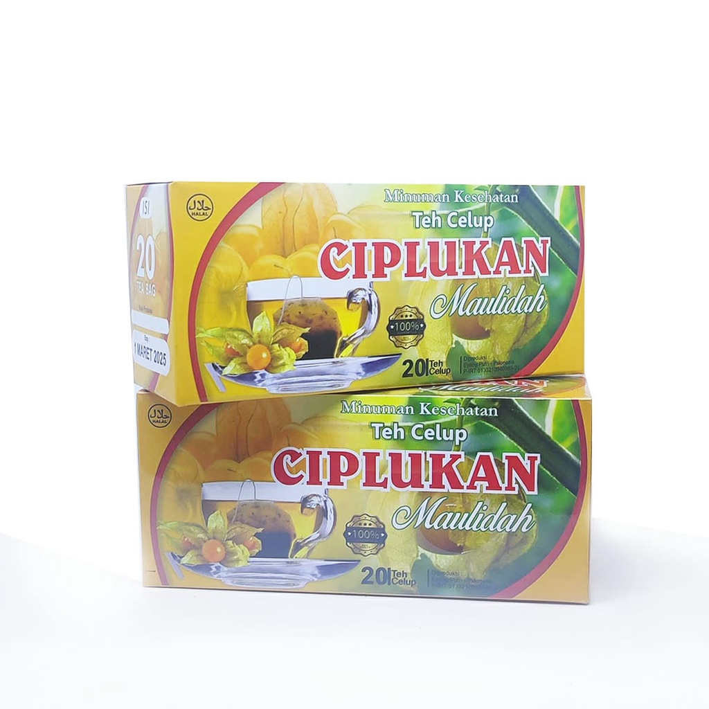 

Teh celup ciplukan maulidah isi 20 kantong/herbal diabetes / teh celup ciplukan