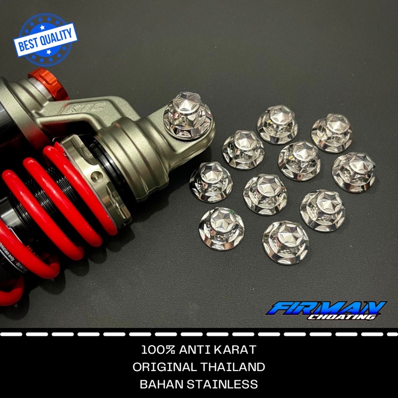 Probolt mur shock belakang stenlis probolt drat 14 (1pcs)