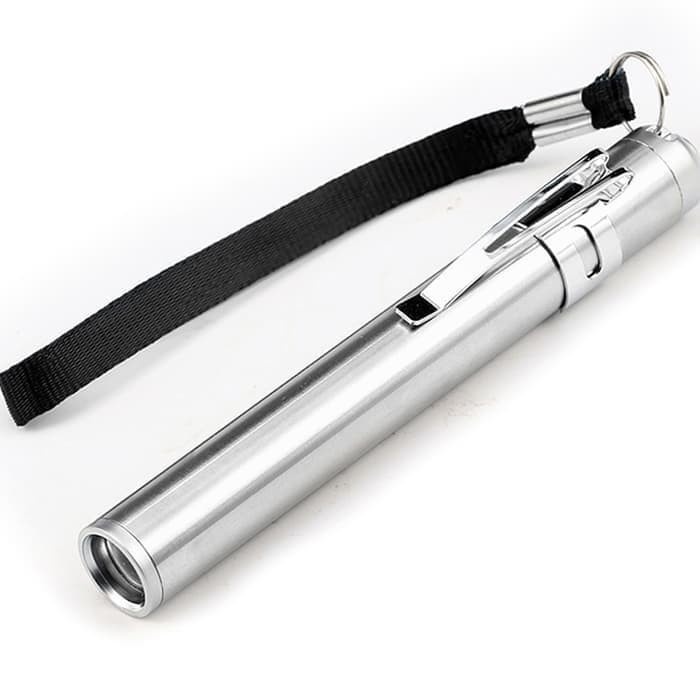 Lampu Senter LED Mini XML Cree Stainless Steel TaffLED Senter LED Mini