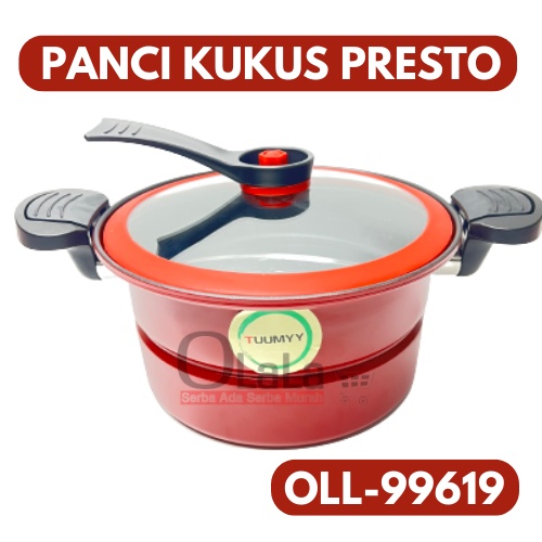 PANCI KUKUS PRESTO 3.5L PRESSURE COOKER POT MULTIFUNCTION OLL-99619