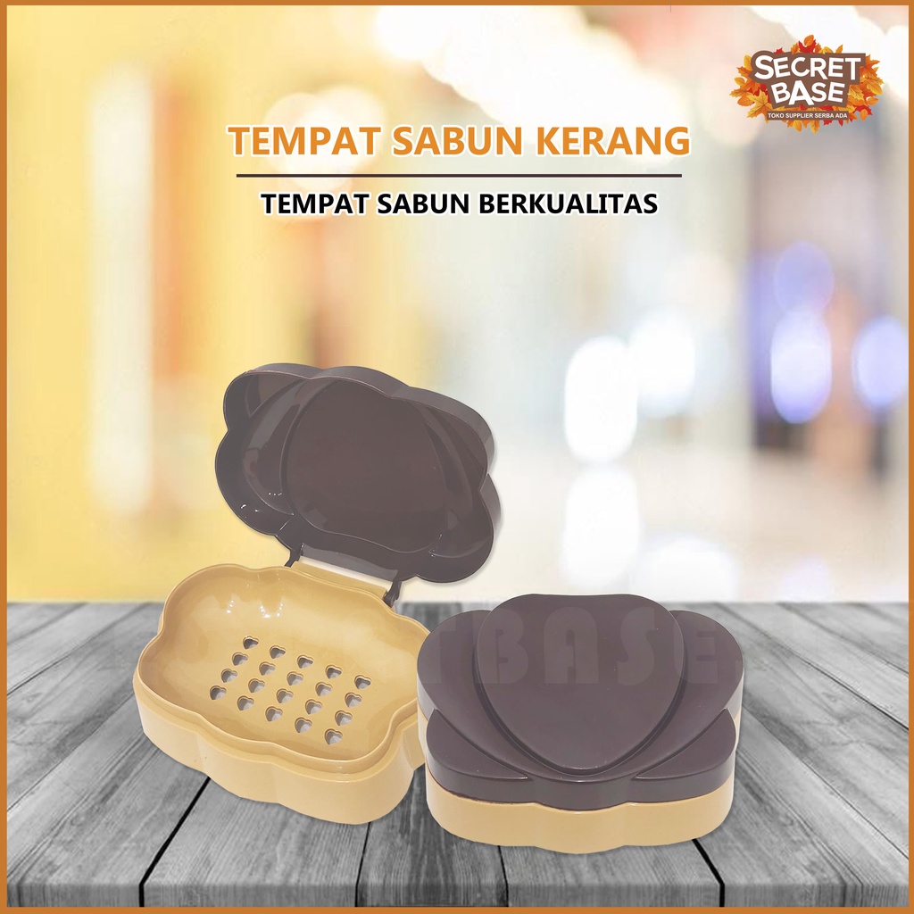 Jual TEMPAT SABUN KERANG - Tempat Sabun Batang / Kotak Sabun / Alat