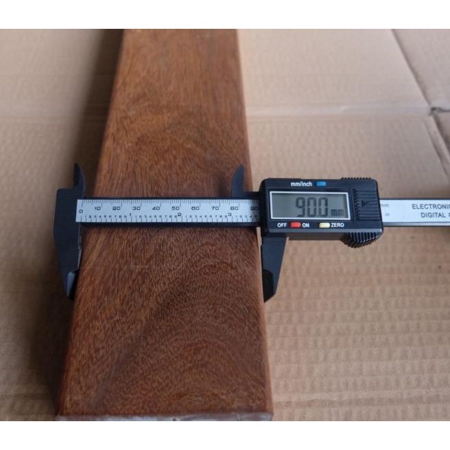 Papan Decking Kayu Ulin Kalimantan 2CM X 9CM X 100CM
