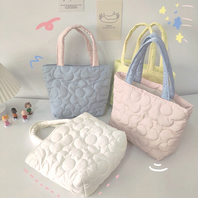 [LITTLE DAISY] ELORA TOTE BAG CUTE KOREAN STYLE / KOREAN PILLOW HAND BAG / TAS TANGAN KOREA / FASHION HANDLED BAG