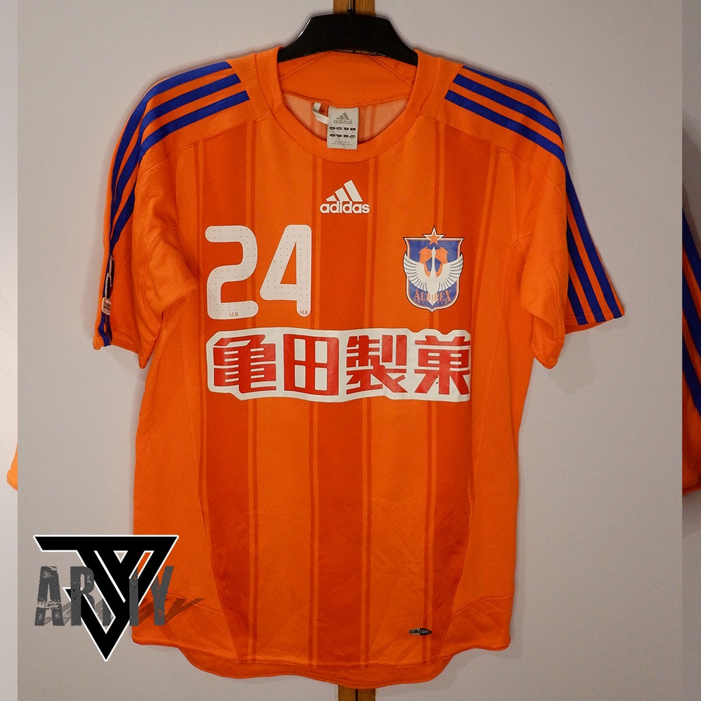 JERSEY BOLA ALBIREX NIIGATA JAPAN 2008/2009 HOME KIT ORIGINAL