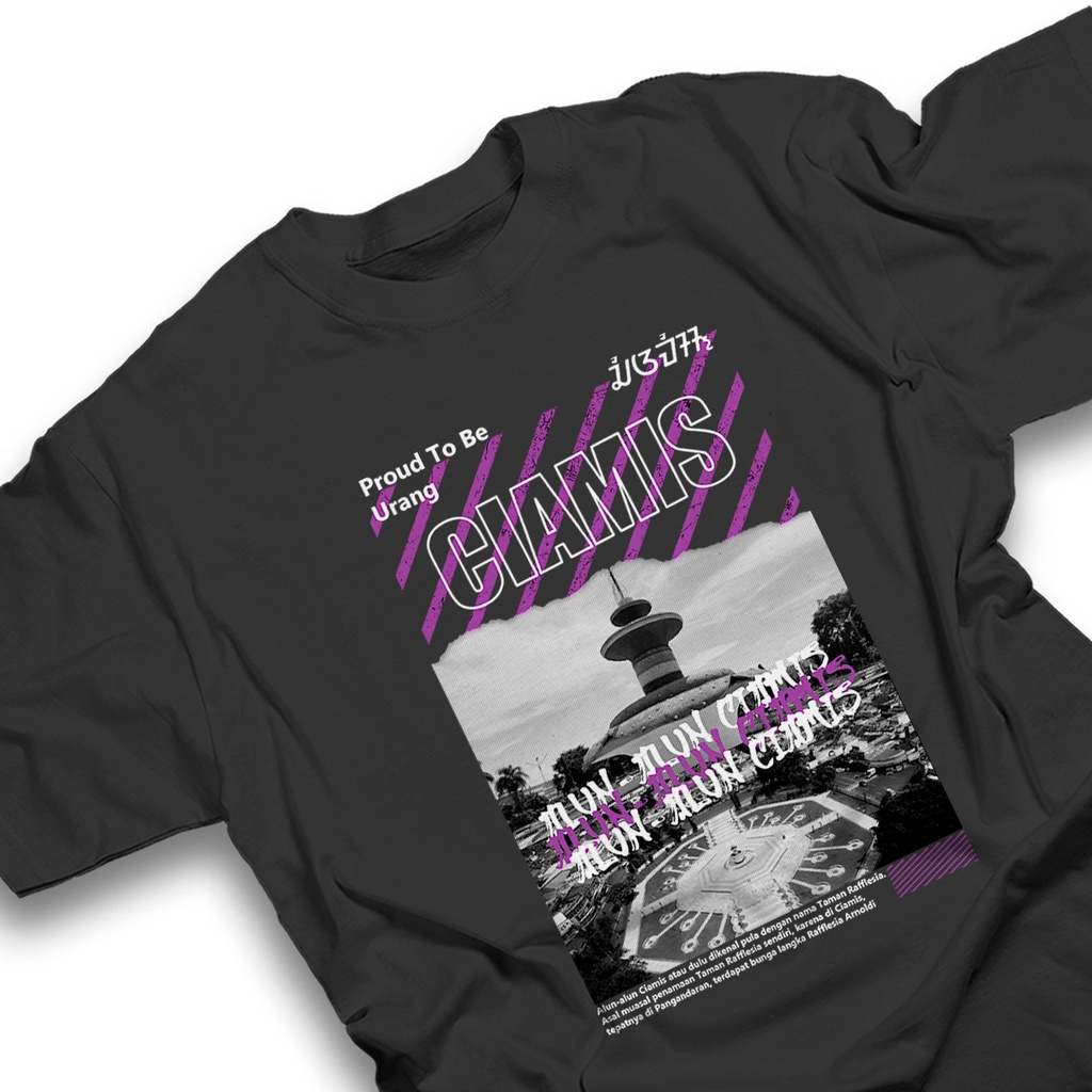 promo BISA COD baju CIAMIS kaos polos cotton combed 30s KAOS STREETWEAR KAOS ASLI CIAMIS KOTA CIAMIS