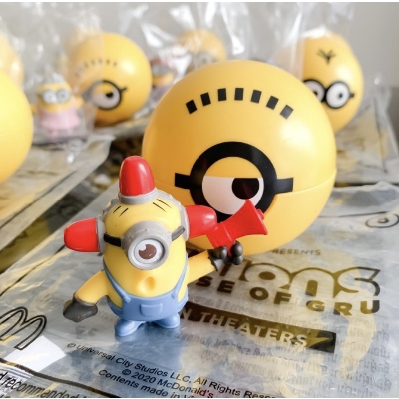 Minions Happy Meal Mcdonalds 2020