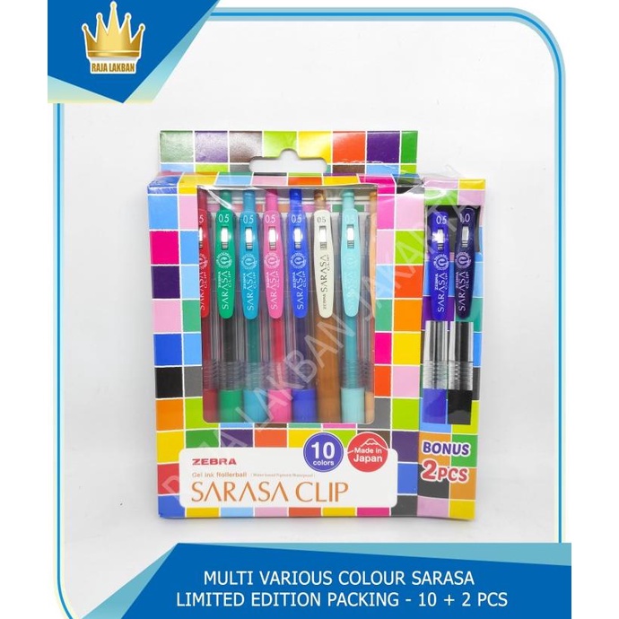 

TERBARU Multi Colour Sarasa Limited Edition Packing / Warna Warni - 10 + 2 PCS /ALAT TULIS AESTHETIC/ALAT TULIS SEKOLAH/ALAT TULIS SET/ALAT TULIS LENGKAP/ALAT TULIS ANAK/ALAT TULIS LUCU