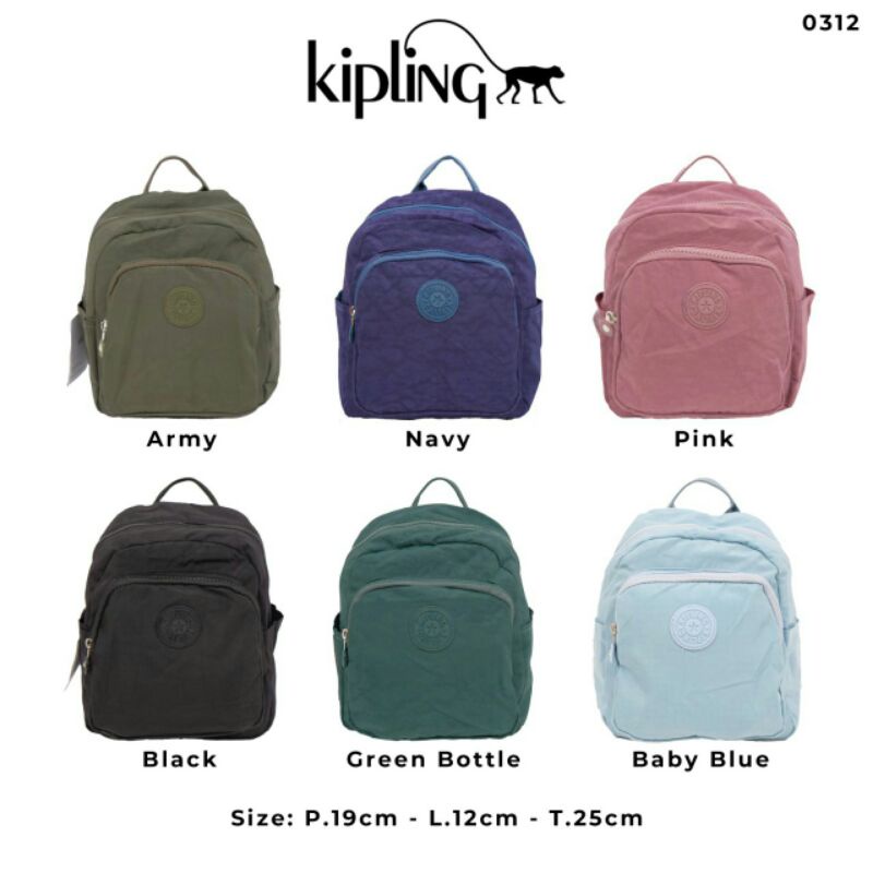 Tas Ransel kipling/ransel kecil/Backpacker Small