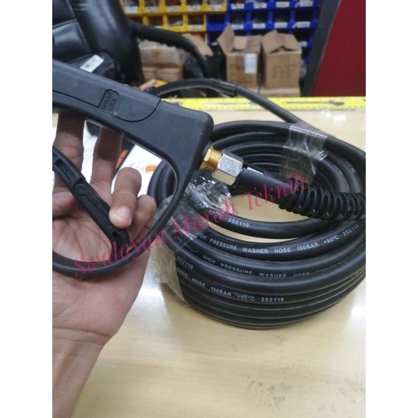 Gun Steam Jet Cleaner IKURA LWH901 Long Water Hose High Pressure Nosel