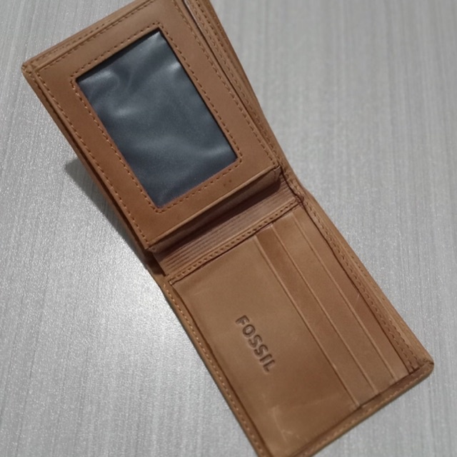 dompet lipat dua bahan kulit asli jenis nafa sweed model lipat biasa horizontal #dompet #dompetpria #dompetcowok