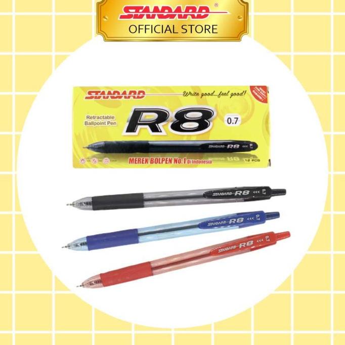 

Discount STANDARD PEN R8 0.7 ISI 12 PCS /ALAT TULIS AESTHETIC/ALAT TULIS SEKOLAH/ALAT TULIS SET/ALAT TULIS LENGKAP/ALAT TULIS ANAK/ALAT TULIS LUCU