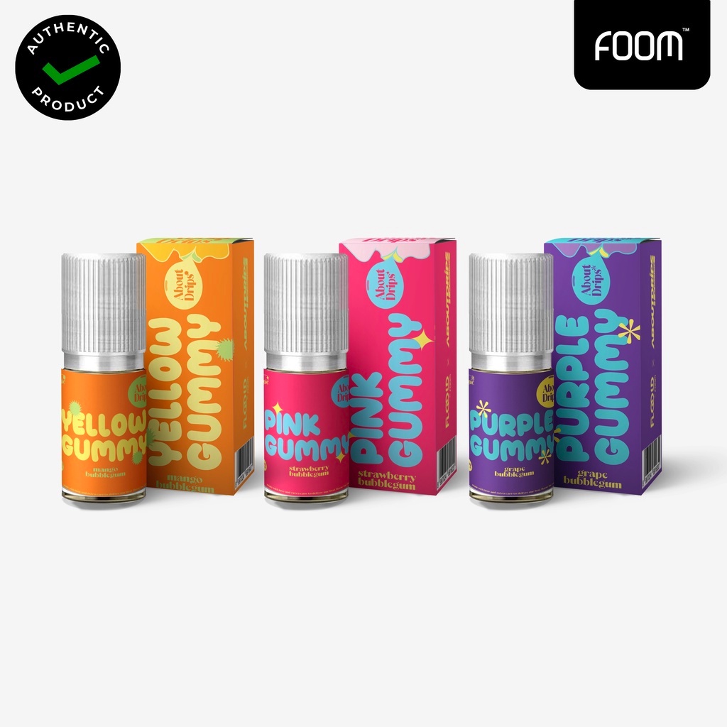 LIQUIDS 30ML FOOM GUMMY SERIES BUBBLEGUM 30MG