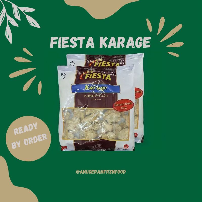 

Nugget Fiesta Chiken Karage 500Gr