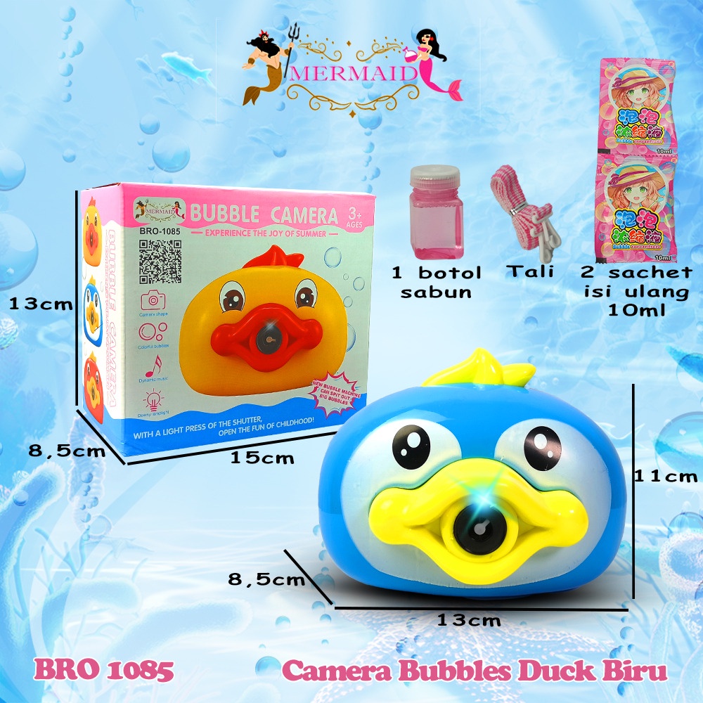 PROMO BRO1085  BRO1276 BBR1069 BRO1316 Bubble Gun Camera Kamera Gelembung Busa Sabun MERMAID