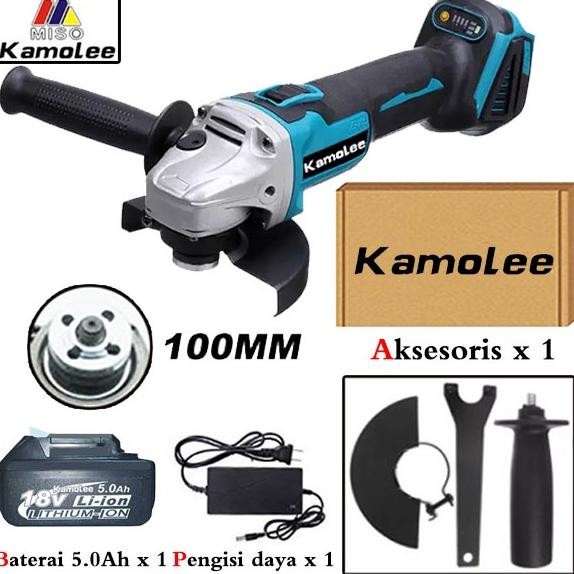 

[Cod + Spot + Dikirim Dalam 24Jam] Kamolee Dga404/Dga504 18V 100&125Mm