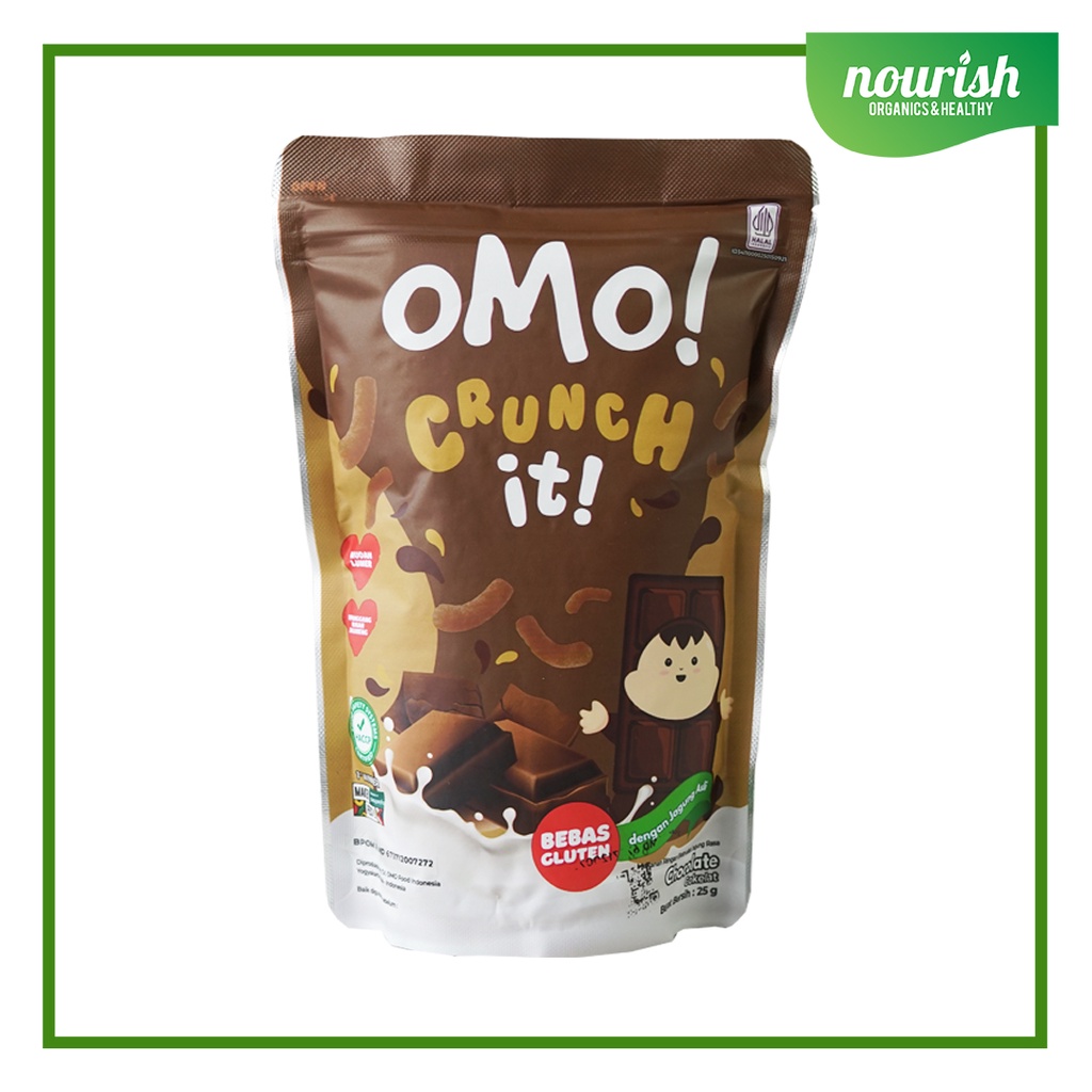 OMO ! OMO Crunch It - Omo Healthy Snack Sehat Bayi Anak 25g