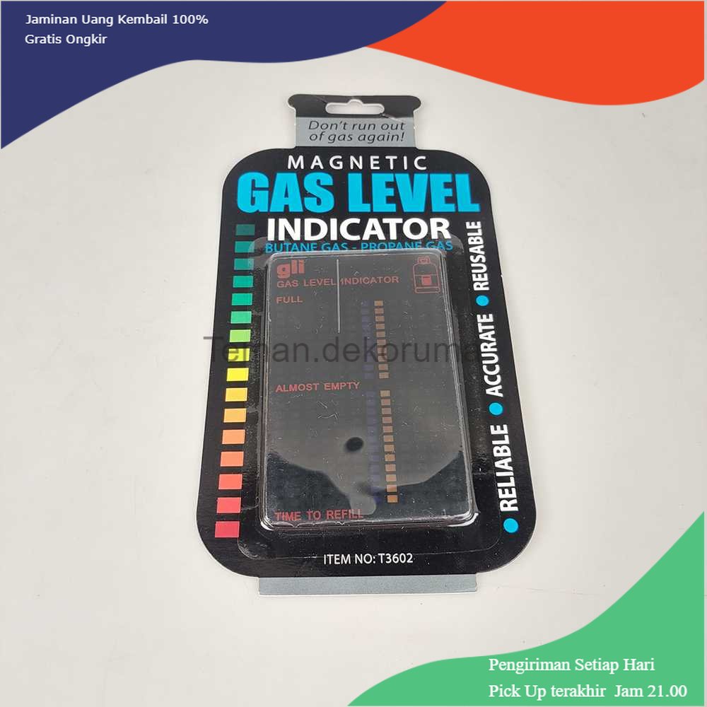 TD - PR Gli Indikator Kapasitas Tabung Gas Magnetic Gas Level Indicator - 0211 - 211