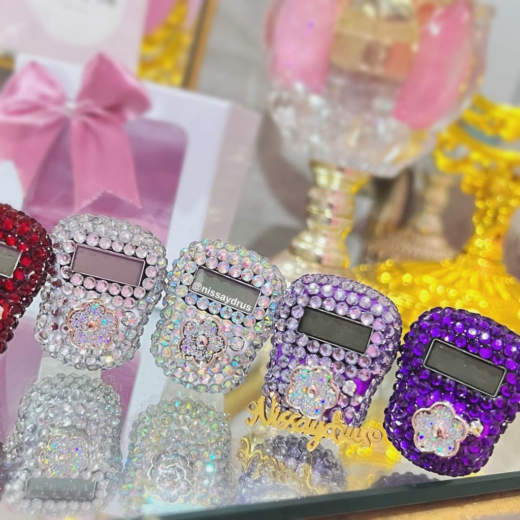 Nisa Aydrus -  &quot;Yara Flower&quot; Tasbih Daily Non Led Kristal Cantik TN04