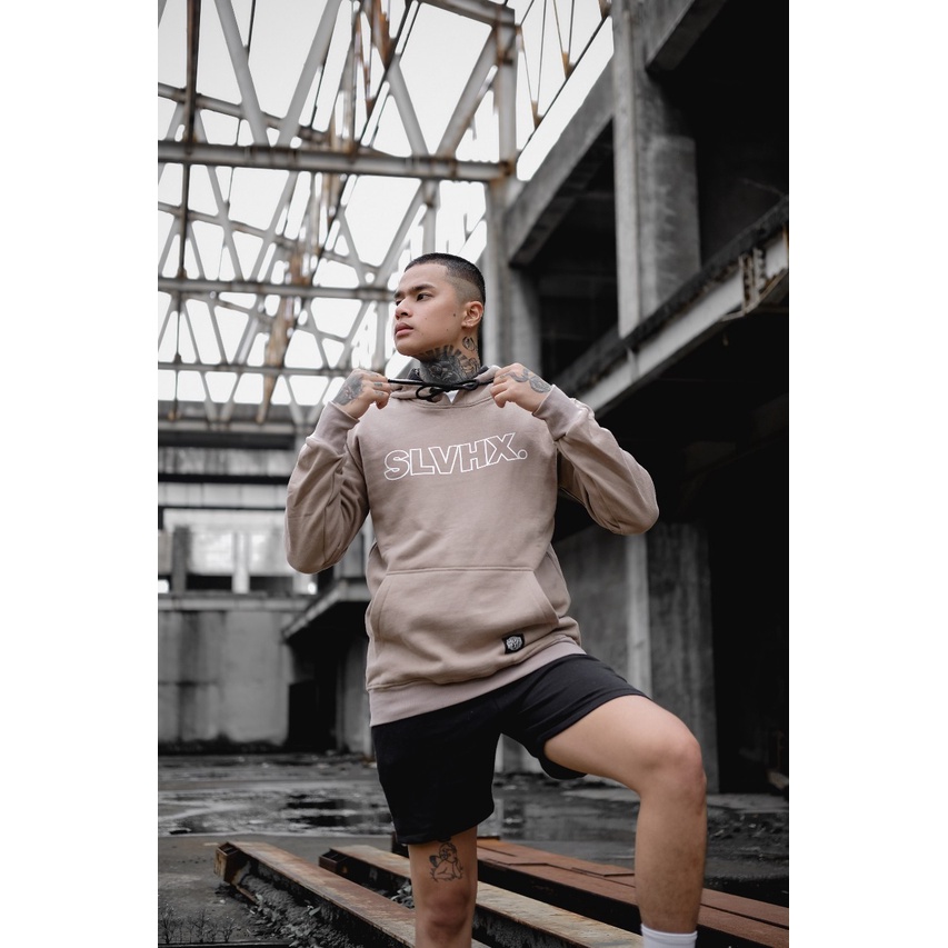 Salvio Hexia Simple Hoodie Sweater Cowok Cewek Original Produk Premium Murah