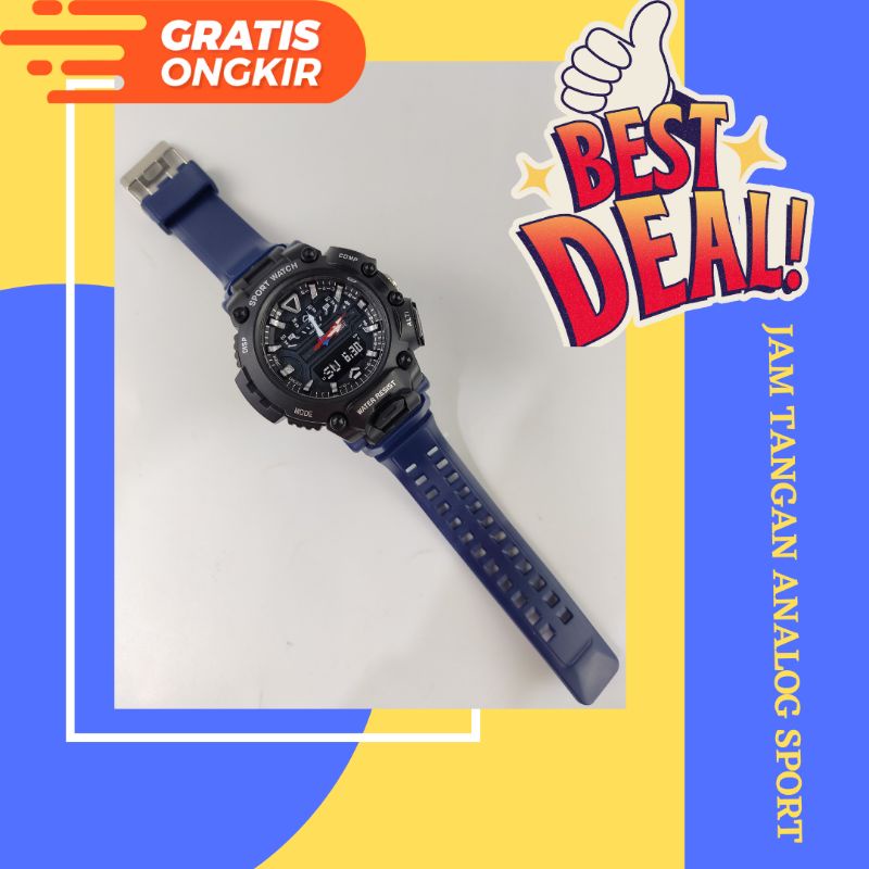 MIRETE SPORT JAM TANGAN SPORT CEWEK COWOK