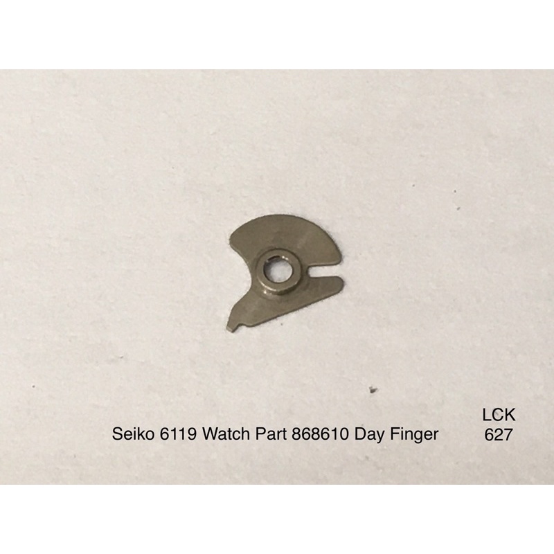 Seiko 6119 Watch Part 868610 Day Finger / Bagian Hari Jari 6119 untuk Suku Cadang Jam Tangan Seiko