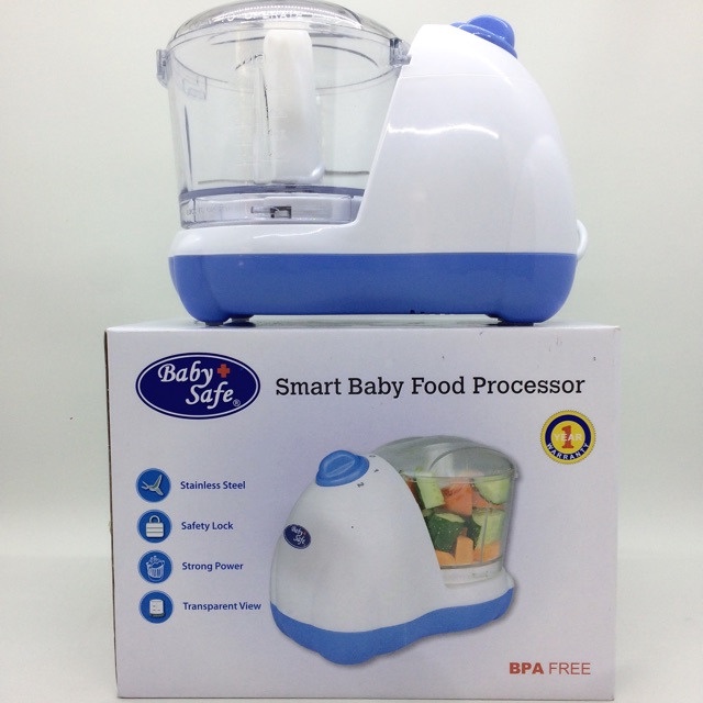 Baby Safe LB609 Digital Food Proccesor Blender Steam Alat Pembuat Makanan