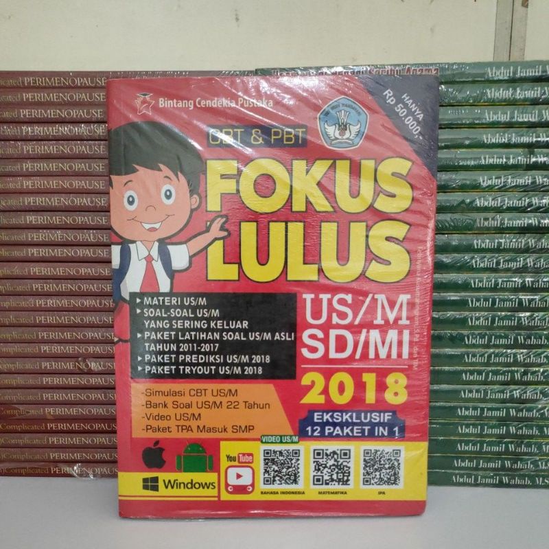 Buku Original - Buku Fokus Lulus Us/M Sd/Mi 2018