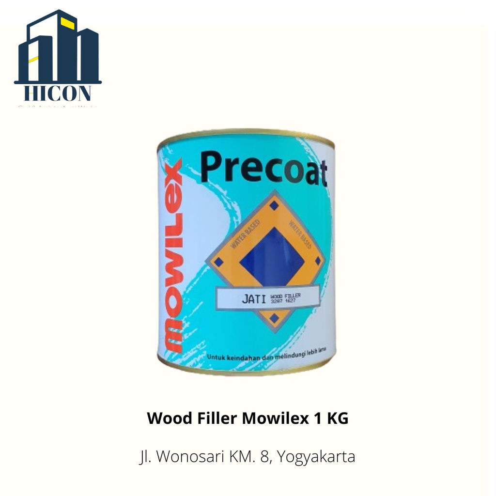 Mowilex Precoat Wood Filler Jati